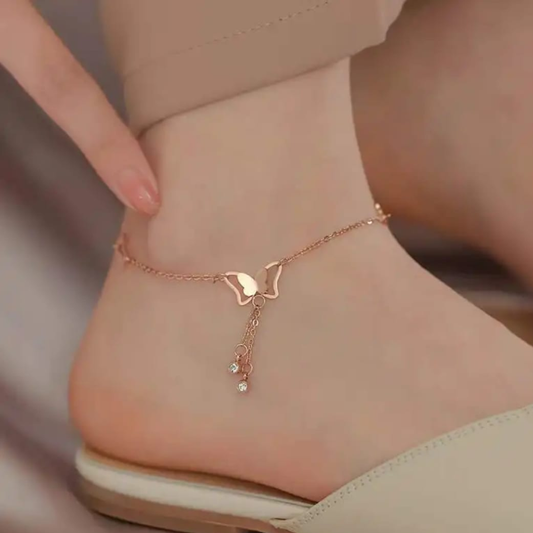 Whimsical Wings Anklet & Bracelet