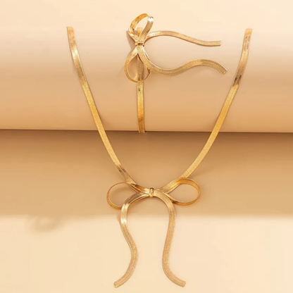 Snake Chain Set (Bracelet & Necklace)