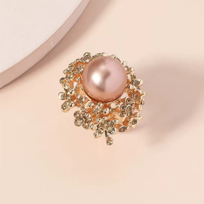 Rosegold Pearl Ring