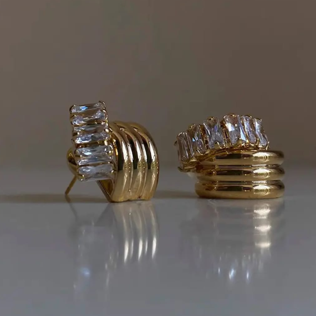 Aurelia Diamond Glow Earrings