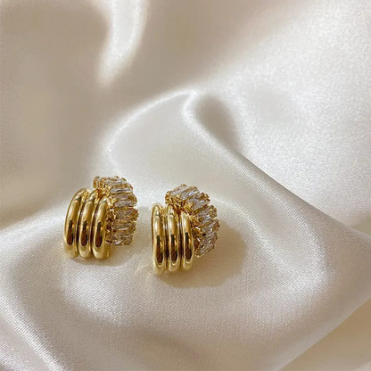 Aurelia Diamond Glow Earrings