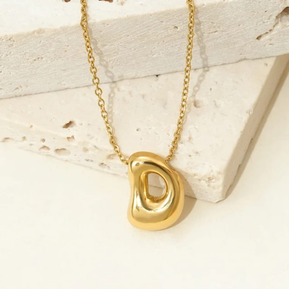 Bubble Pop Initials Necklace