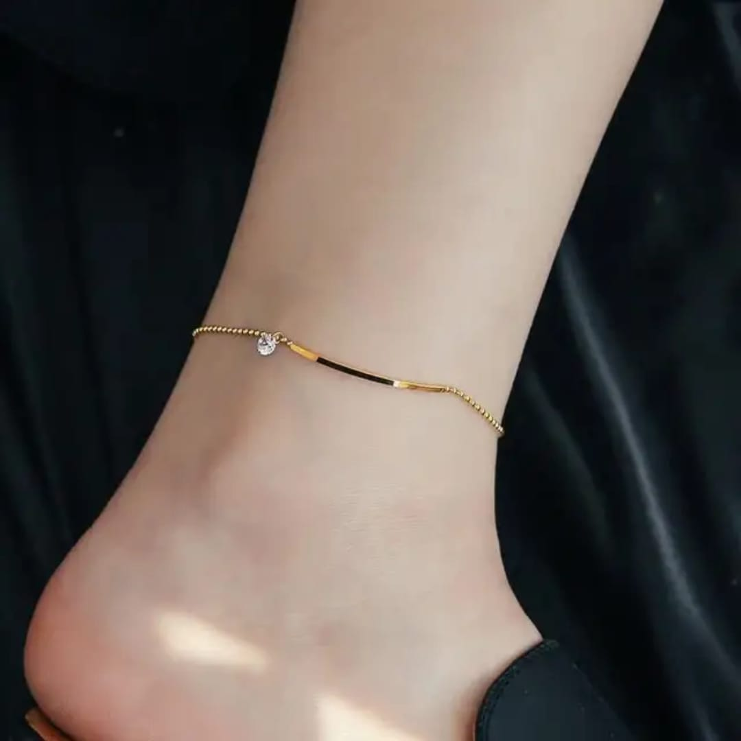 White Aura Anklet