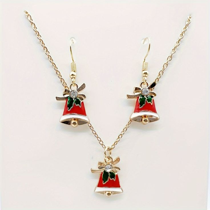 Merry Chime Christmas Jewelry Set
