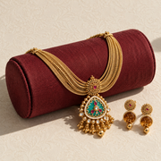 Meher Emerald Set