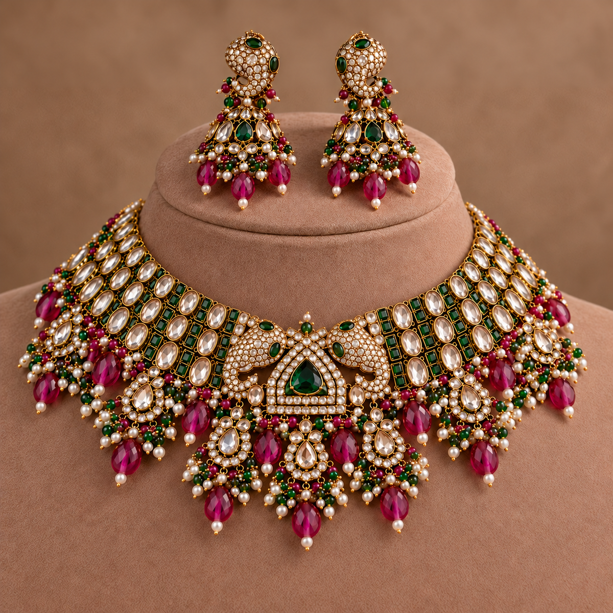 Rani Mrinalini Kundan Choker Set
