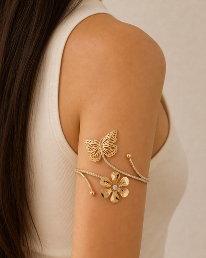 Butter Flower Arm Cuff