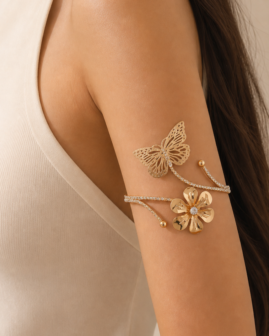 Butter Flower Arm Cuff
