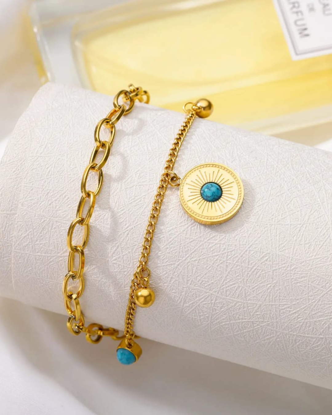 Devil Eye Multilayer Chain Bracelet
