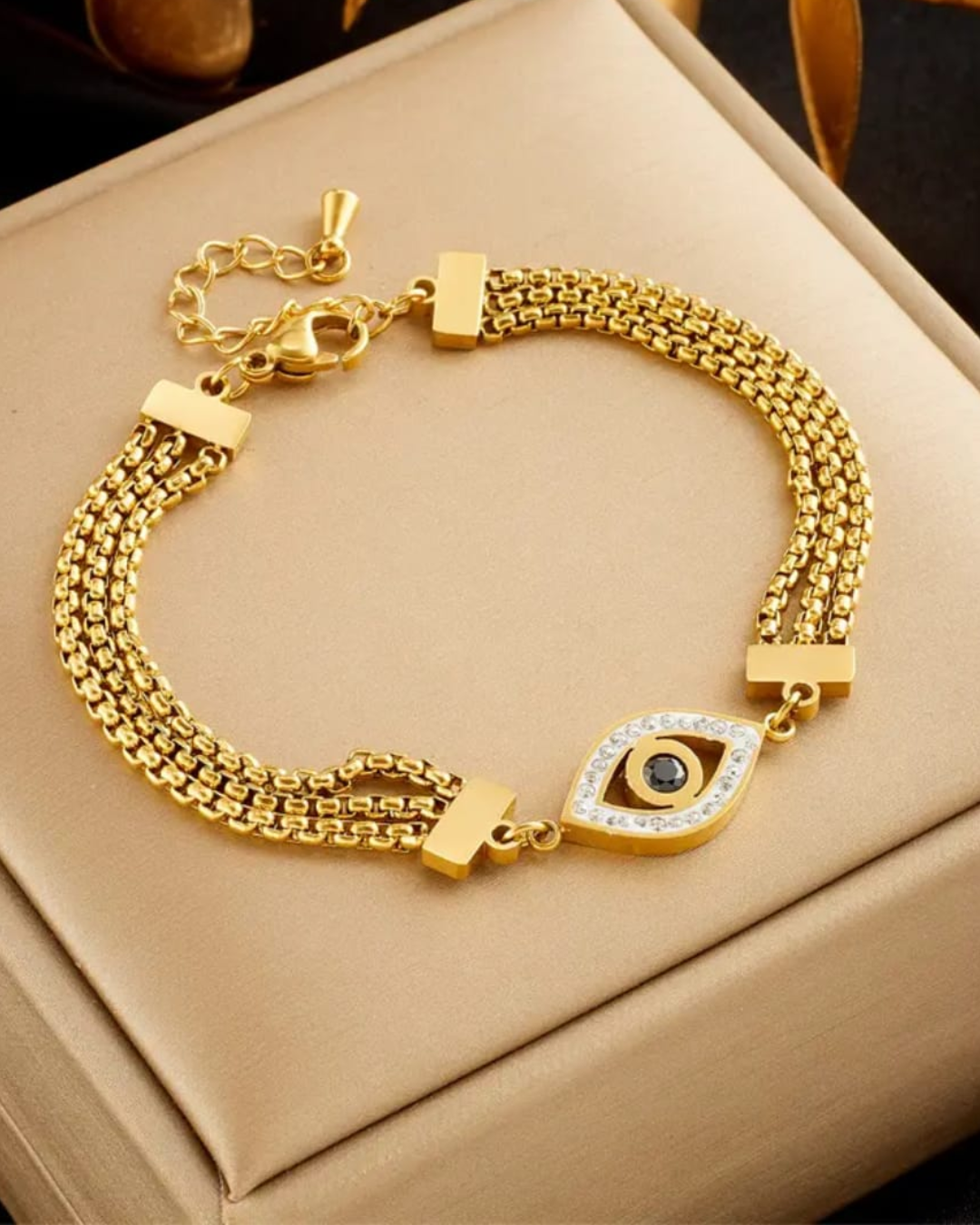 Nazar Glow Chain Bracelet