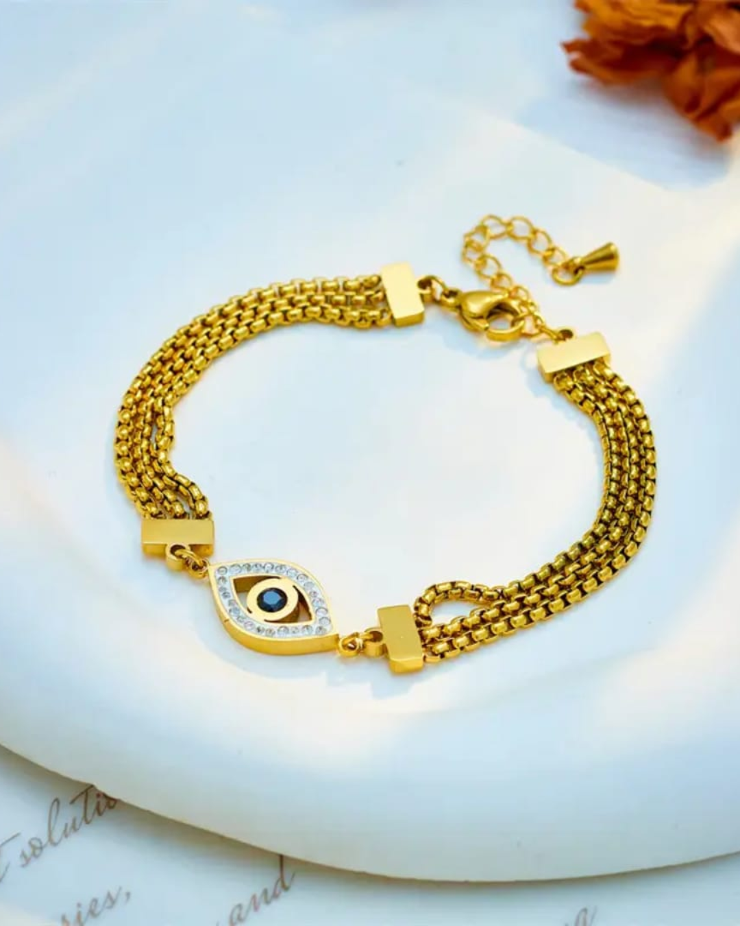 Nazar Glow Chain Bracelet