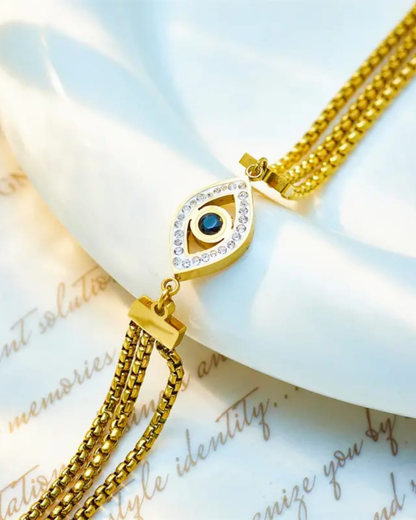 Nazar Glow Chain Bracelet