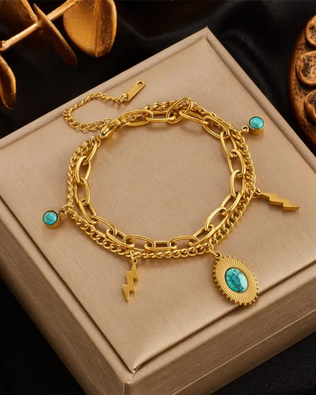 Zyra Power Charm Bracelet