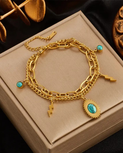 Zyra Power Charm Bracelet
