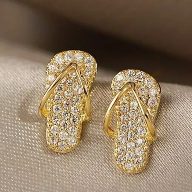 Coastal Charm Flip-Flop Studs