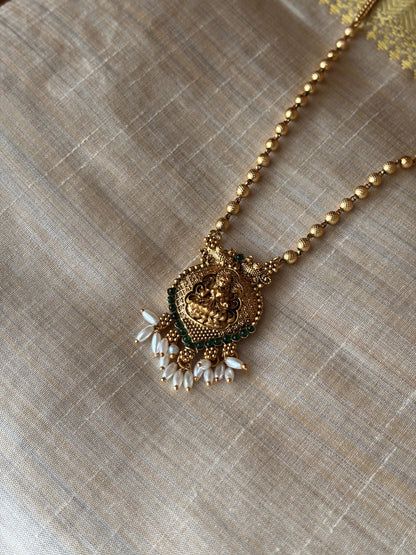 Vaidehi Lakshmi Pendant Set