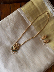 Vaidehi Lakshmi Pendant Set