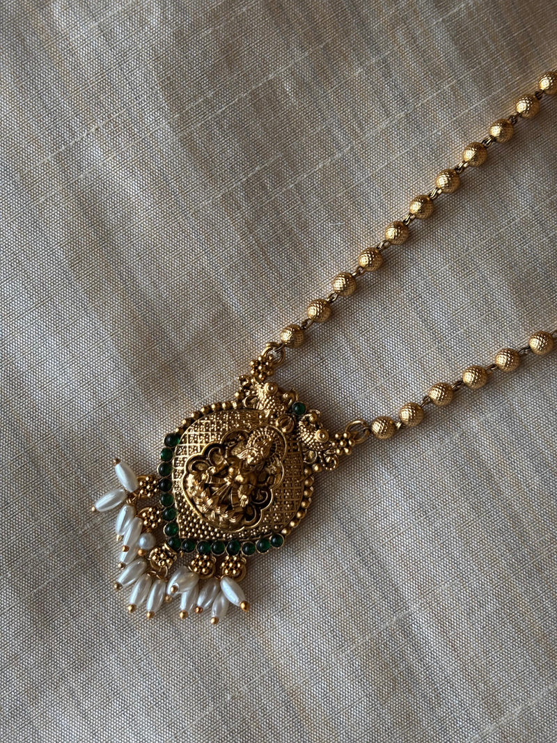 Vaidehi Lakshmi Pendant Set