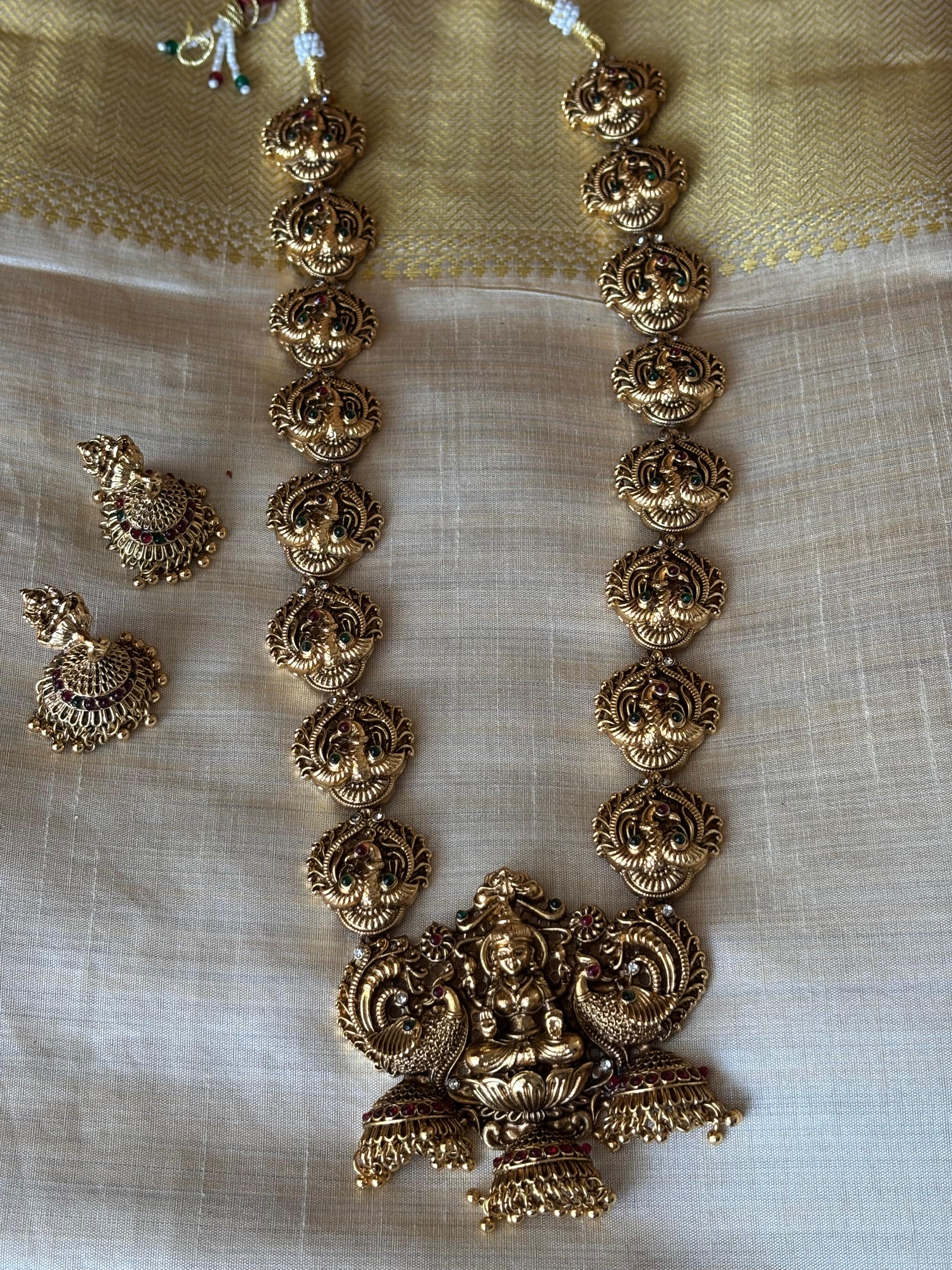 Padmavathi Mayura Haram Set