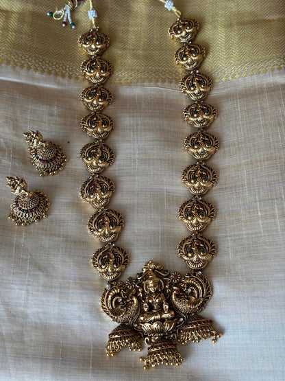Padmavathi Mayura Haram Set
