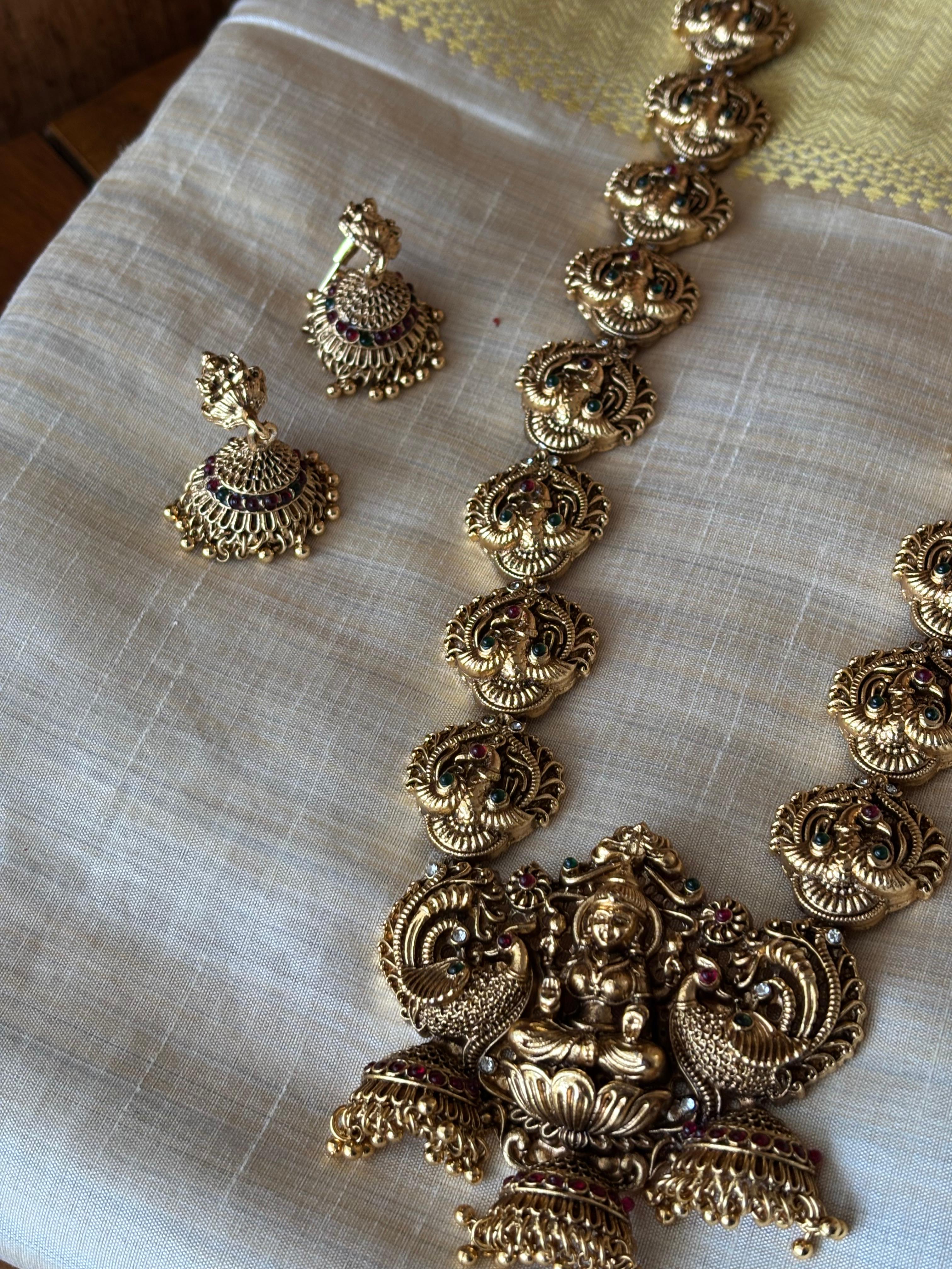 Padmavathi Mayura Haram Set