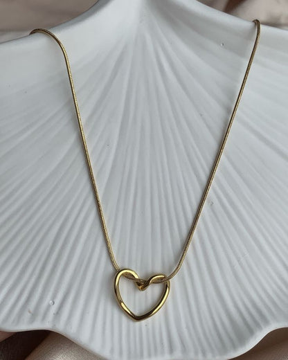 Heart Link Necklace