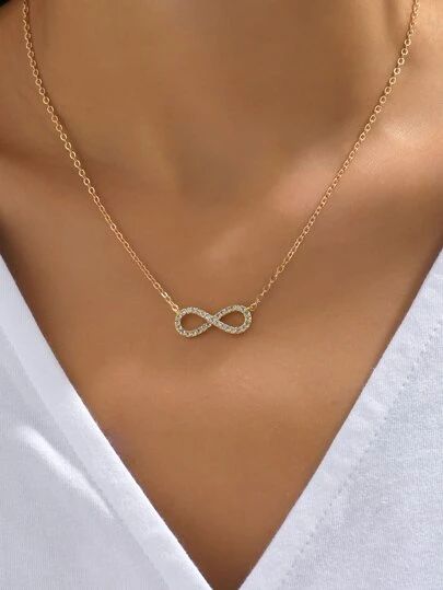 Infinity Line Necklace