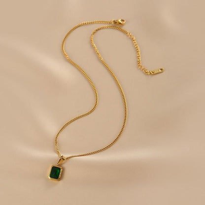 The Emerald Gleam Necklace