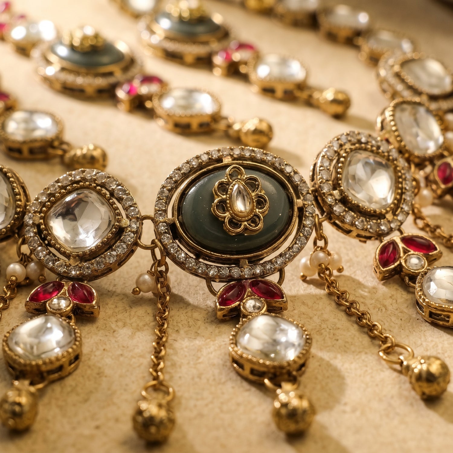 Heirloom Kundan Choker Set